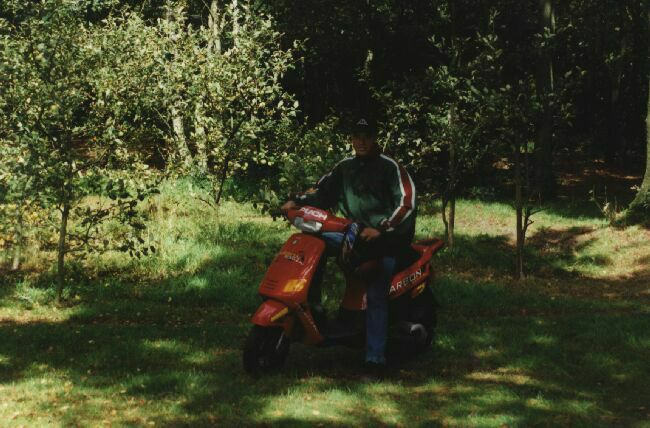 Bert Coppelmans - Puch Zip Carbon Replica